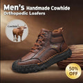 🔥Hot-selling recommendations 50% off today only🔥Men's genuine leather non-slip corrective shoes to relieve walking pain