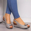 🔥Last Day Promotion 50% OFF - 2026 New Women's Comfortable Soft Sole High Heel Leather Sandals