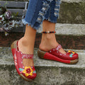 ❤️Mother's Day Sale 56% OFF❤️2025 🌹 Women's Orthopedic Roman Platform Sandals (  Leather Platform Sandals)