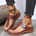 WOMEN  SOFT FOOTBED ORTHOPEDIC ARCH-SUPPORT SANDALS