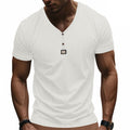 Finddbest - Men's Comfortable Casual Short Sleeves