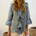 Stylish Ruffled Blouse