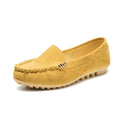 🔥Hot Sale🔥Round-Toe Flats,Breathable Orthopedic Slip On Walking Shoes