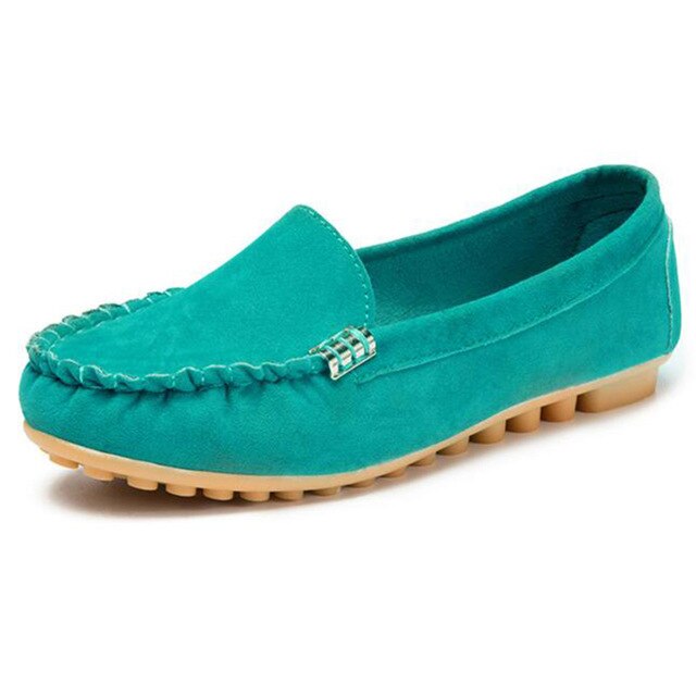 🔥Hot Sale🔥Round-Toe Flats,Breathable Orthopedic Slip On Walking Shoes